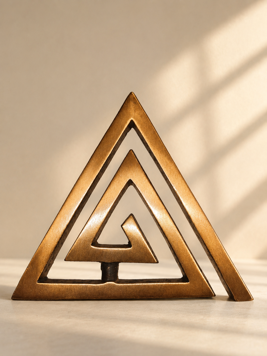 Brass Helix - 4 Inch